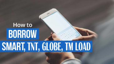 how to borrow load from smart and globe