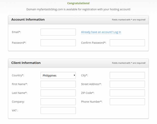 SiteGround hosting